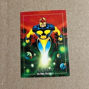 1992 SkyBox Marvel Masterpieces Nova #68 Trading Card